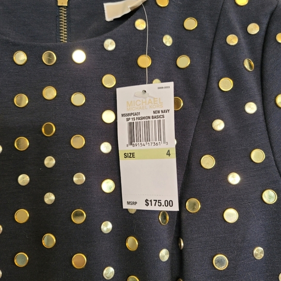 Michaels Kors Navy Blue Dredz - Picture 3 of 3